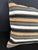 Turkish Hemp Pillow Cushion Natural Beige Black Cushion Cover 20x20 #18143 Enhance your home decor with our Kilim Pillow...