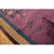 1920s Purple Floral Antique Chinese Art Deco Carpet 6'2"x8'9" Knotted Wool Rug For Sale - Image 10 of 10