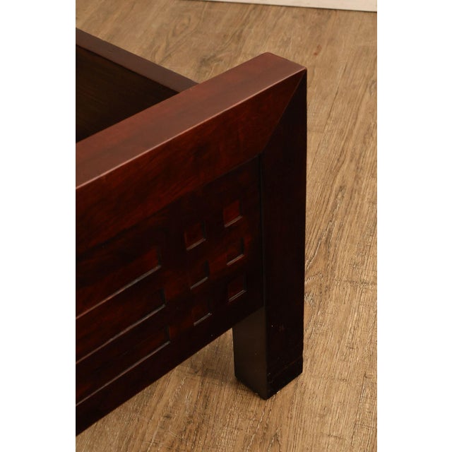 Brown Stickley Metropolitan Cherry King Size Bed For Sale - Image 8 of 18