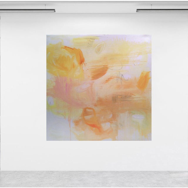 “Desert Sun” is an original abstract minimalist painting created in oil and graphite on linen. My work explores gesture,...