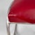 French Chairs in Red Faux Leather and Metal, 1930s, Set of 2 For Sale - Image 12 of 18
