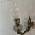 Salvaged from a 1920 Craftsman home in Rockford, Illinois, this original Bradley & Hubbard wall sconce is classic American...
