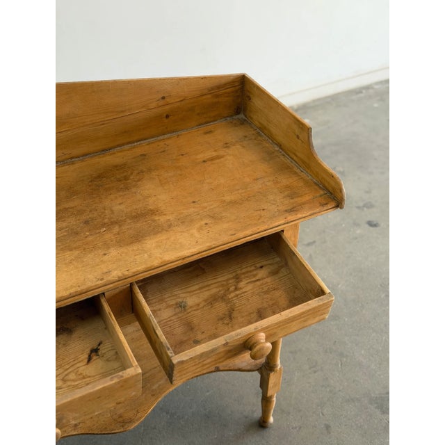 1940s Pine Console For Sale - Image 13 of 18
