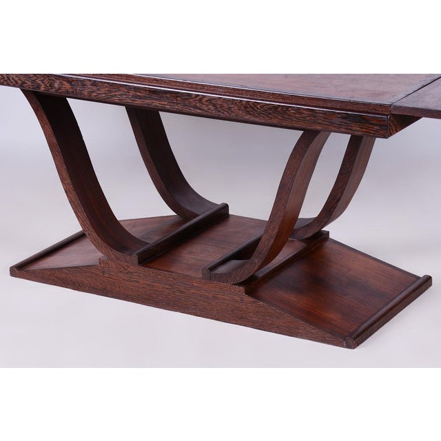 Art Deco Folding Table in Wengé, France, 1920s For Sale - Image 11 of 16