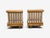 Charlotte Perriand, Rare 'La Cachette' Lounge Chairs, Oak, Fabric, France, 1960s For Sale - Image 14 of 18
