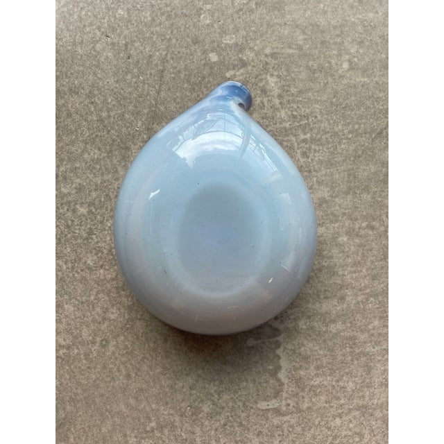 Shell Bowl Opalescent Sommerso Snail Attributed to Alfredo Barbini and Murano For Sale - Image 10 of 11