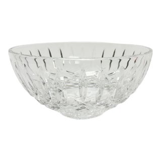 Late 20th Century Waterford Crystal Wicklow 7″ Bowl For Sale