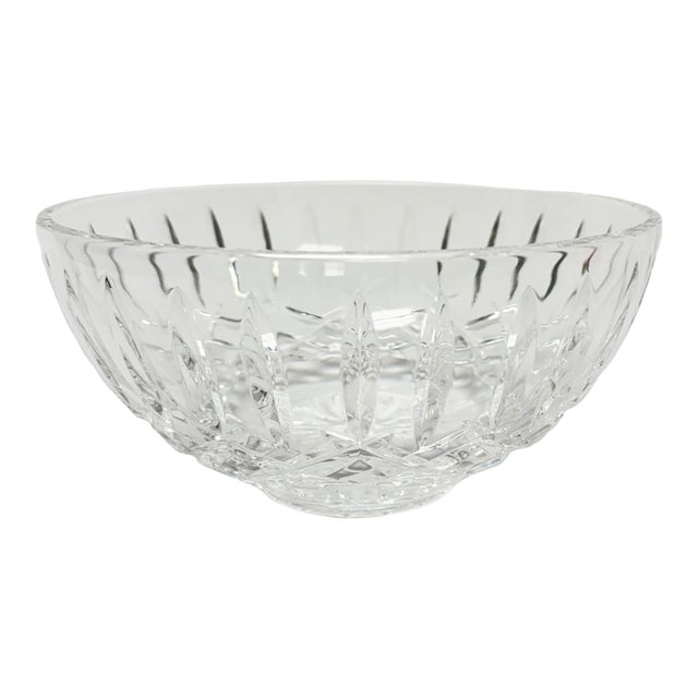 Late 20th Century Waterford Crystal Wicklow 7″ Bowl For Sale