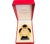 This Art Deco style Panthère de Cartier perfume bottle with original red case from the 1990's evokes the elegance and...