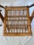 Tortoise Shell Bamboo Folding Chairs - a Pair For Sale - Image 9 of 10