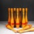Industrial Vintage Bowling/Skittles Set With Red Ball c.1920 For Sale - Image 3 of 4