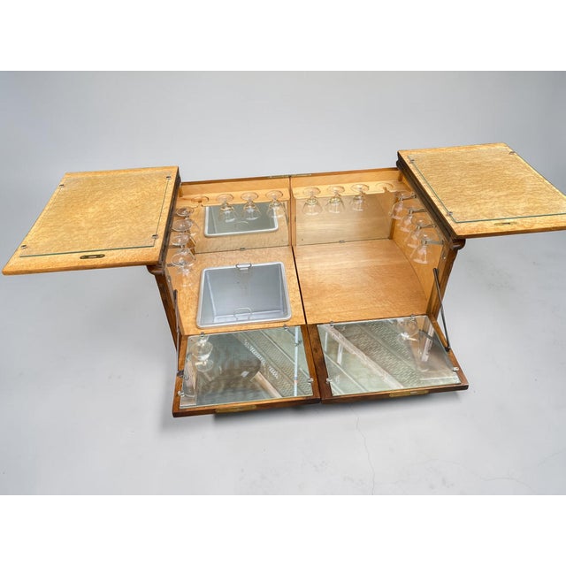 Architectural Bar Cart, Germany, 1950s For Sale - Image 12 of 18