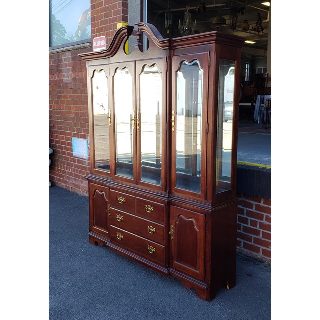 Vintage 1990s Impressions by Thomasville Furniture Cherry ...