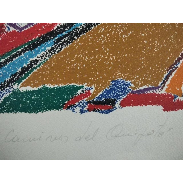 1980s Carlos Catasse, Caminos del Quijote, 1989, Lithograph For Sale - Image 5 of 6