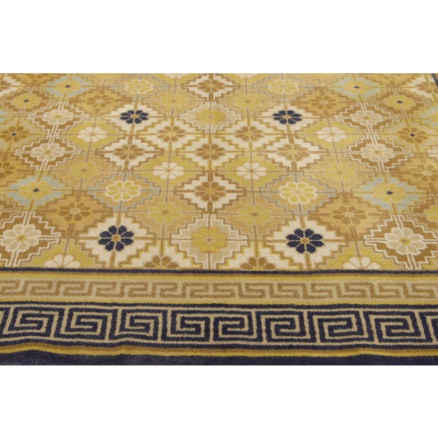 Mid 20th Century Vintage Chinese Rug, 04'08 X 06'09 For Sale - Image 5 of 6