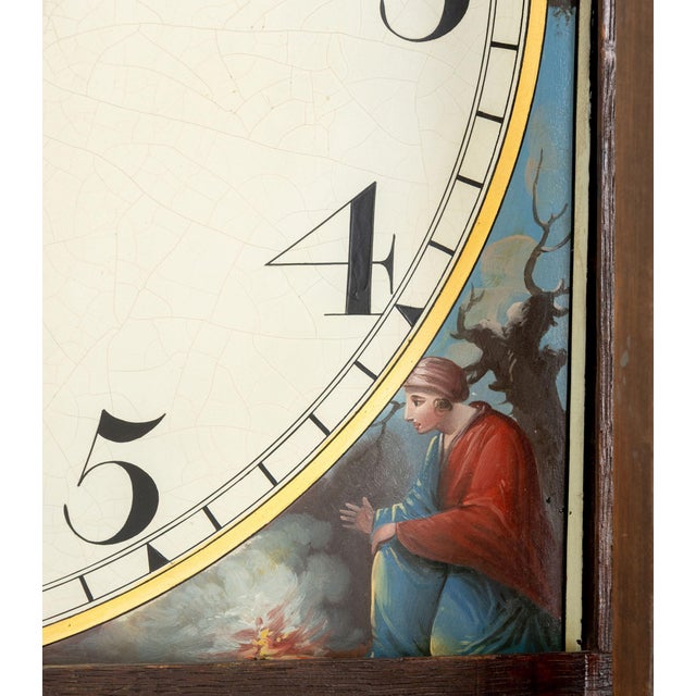Wood George IV Mahogany and Oak Longcase Clock, by Joseph Whiston For Sale - Image 7 of 17