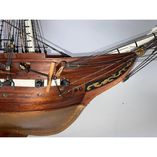Large Model of the USS Constitution For Sale - Image 9 of 11