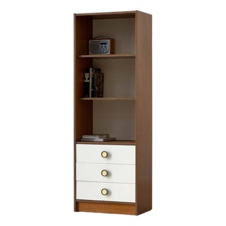 Mid-Century Modern Tall Cabinet with Drawers, 1960s For Sale