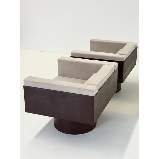 Italian Sculptural Metal Lounge Chair, 1970s For Sale - Image 9 of 11