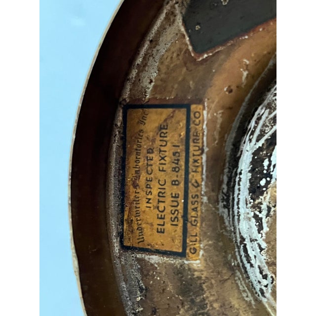 Caged Ivy Ceiling Light, 1960s For Sale - Image 10 of 10