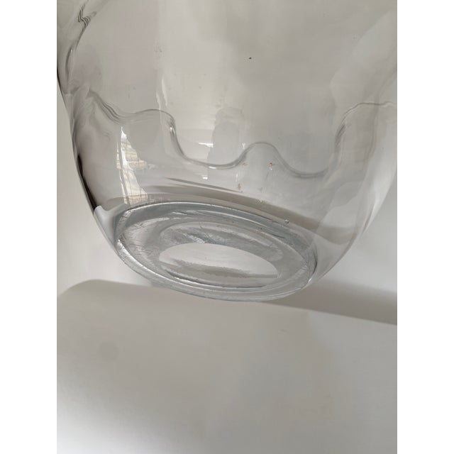 Large Hand Blown Glass Fruit Bowl For Sale In New York - Image 6 of 9