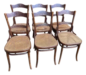 Bistro Chairs from Thonet, Set of 6