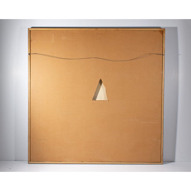 Abstract Oil on Canvas Painting by Sidney Smiley For Sale - Image 9 of 9