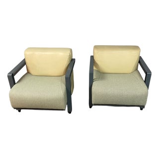 Artifort Model 952 Transformation Lounge Chairs by Hans De Wit, The Netherlands, 1980s, Set of 2 For Sale