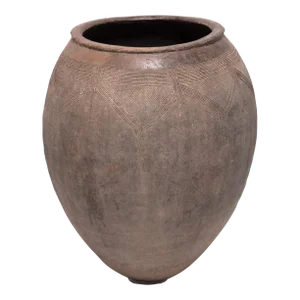 Toussian Ceramic Storage Vessel, C. 1900