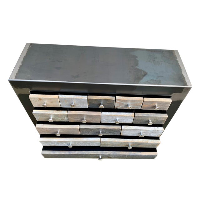 Metal Chest of 15 Drawers from Loftboutik, 2010s For Sale - Image 6 of 13