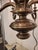 Mid 20th Century 9 Arm Antique Bronze Finish Chandelier For Sale - Image 4 of 12