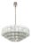 Iceglass Chandelier from Doria Leuchten, 1950s For Sale