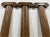 Vintage Walnut Columns - Set of 3 For Sale - Image 4 of 5