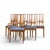 Mid-Century Modern Broyhill Brasilia Mid Century Walnut Dining Chairs - Set of 6 For Sale - Image 3 of 18
