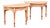Late 19th Century Original Painted Swedish Pair of Demi Lune Console Tables For Sale