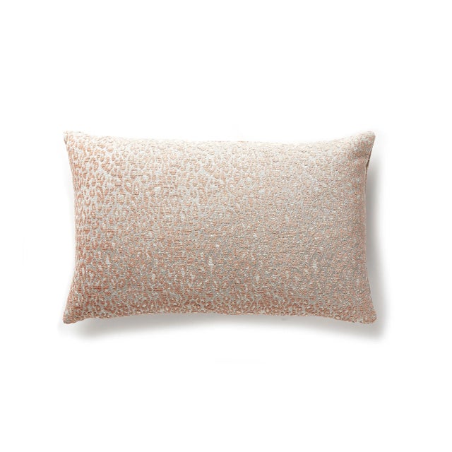 Contemporary The House of Scalamandré Leopard Lumbar Pillow, Pink Sand For Sale - Image 3 of 3