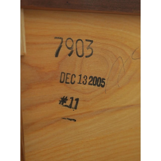 Stickley Cherry 3 Drawer Nightstand For Sale - Image 18 of 18