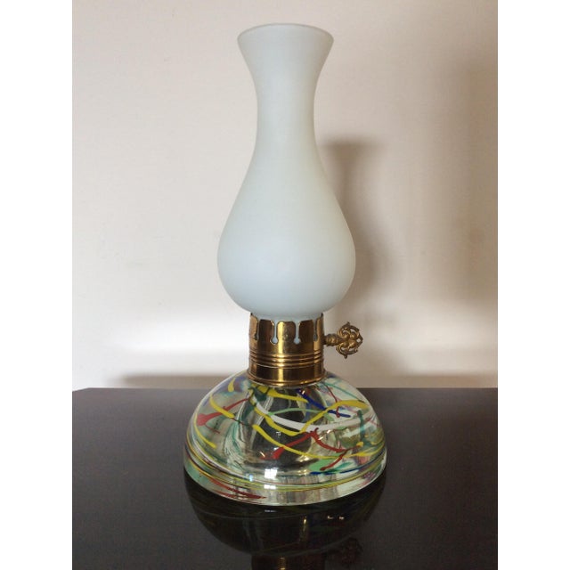 1950s Table Lamp by Dino Martens for Toso Aureliano For Sale - Image 5 of 11