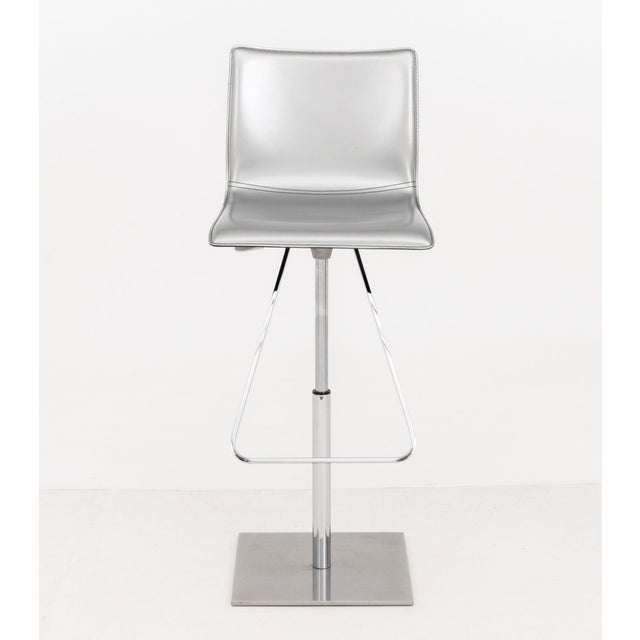 Early 21st Century Cattelan Italia "Toto" Adjustable Bar Stools, 6 For Sale - Image 5 of 11