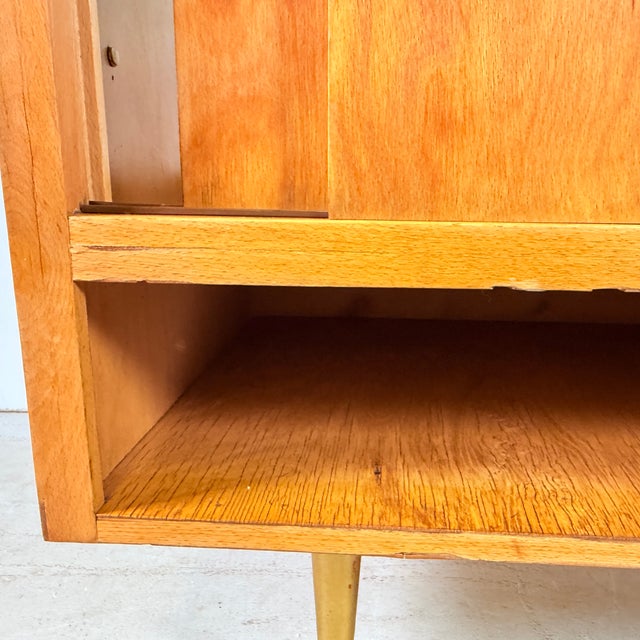 Vintage Counter Display Case on Gold Legs, 1960s For Sale - Image 10 of 16