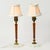 1930s Art Deco Amber Bakelite Boudoir Lamps - a Pair For Sale In Rochester - Image 6 of 14