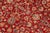 Elegant Floral Pak-Persian Red/Beige Wool Rug - 8'1'' X 9'10'' For Sale In New York - Image 6 of 9