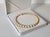 South Sea Golden Pearls Necklace With 14k Gold Clasp For Sale - Image 9 of 11