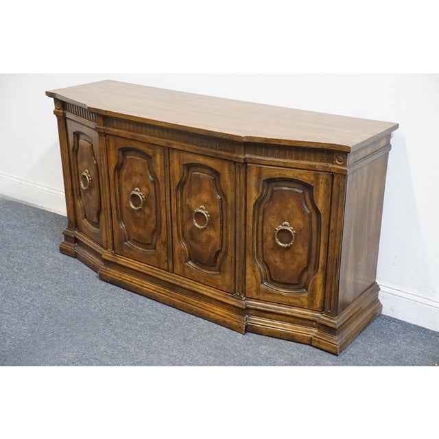 HERITAGE FURNITURE Walnut Italian Mediterranean Style 59" Buffet 31" High 59.75" Wide 19" Deep We specialize in high end...