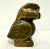 Brass Owl Figurine Vintage Statue Decor Bird Sculpture Purchased in Munich, Germany For Sale - Image 10 of 10