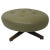 Textile Dunbar Styled Mid-Century Modern Upholstered Swiveling Ottoman For Sale - Image 7 of 7