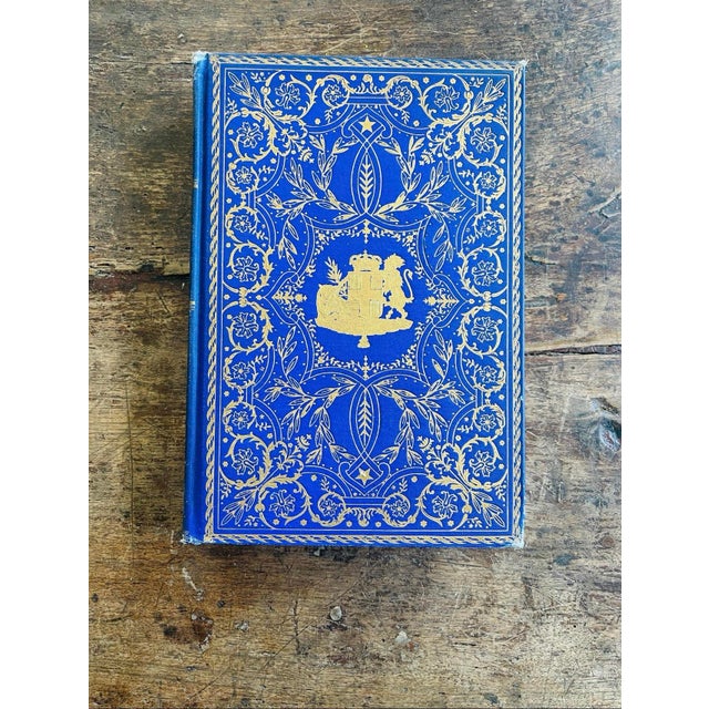 Paper 1920 the Great Events of the Great War Volume IV Book in Royal Blue With Gold For Sale - Image 7 of 10