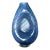 Handblown Art Glass With Reticello Pattern in Blue and Lavendar in Murano Style For Sale