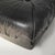 Animal Skin Set of Space Age French Black Leather Armchair Ottoman from Airborne, 1970s For Sale - Image 7 of 18