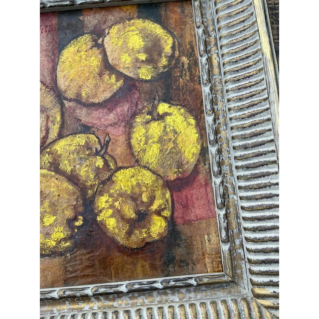 Vintage Framed Still Life Painting For Sale - Image 9 of 12